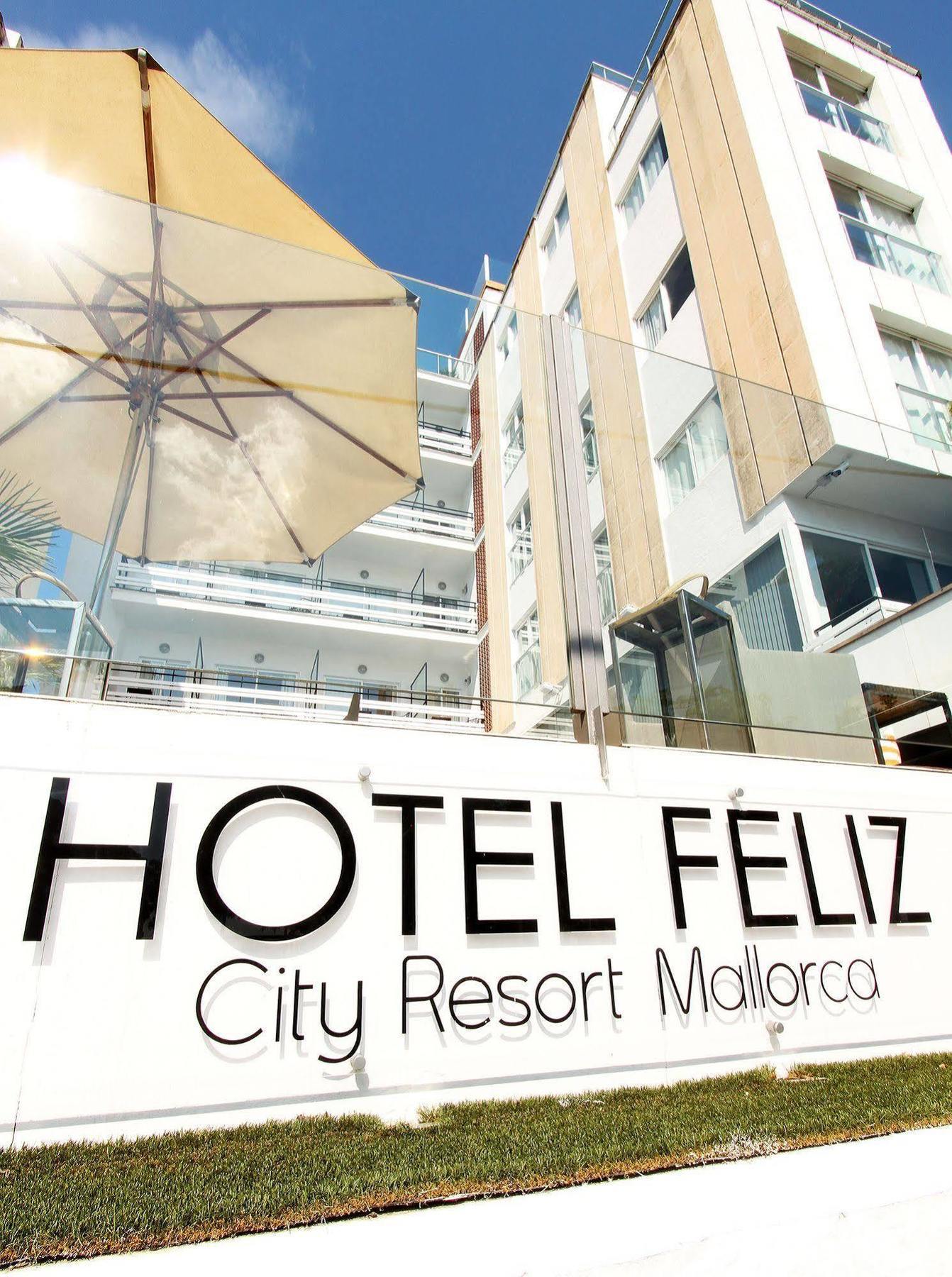 פלמה דה מיורקה Hotel Feliz מראה חיצוני תמונה